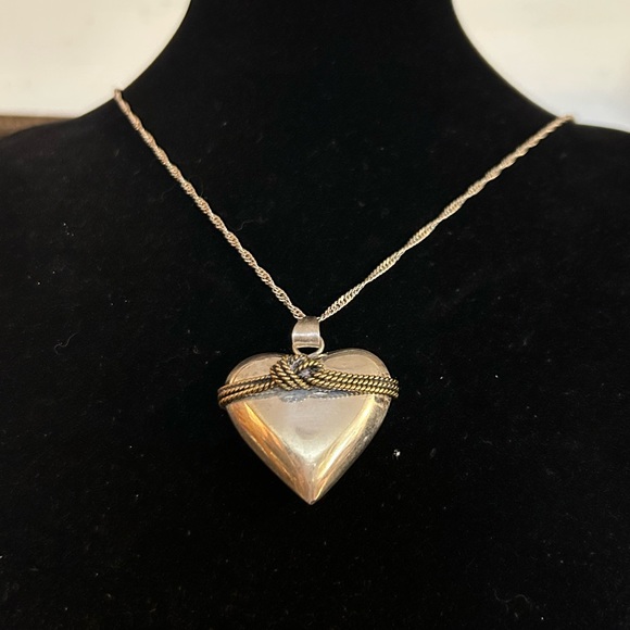 925 Sterling vintage fabulous necklace - Picture 3 of 5